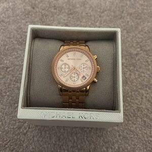 Rose Gold Michael Kors Watch
